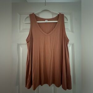 Old Navy, Luxe tank top, women’s size large, peach
